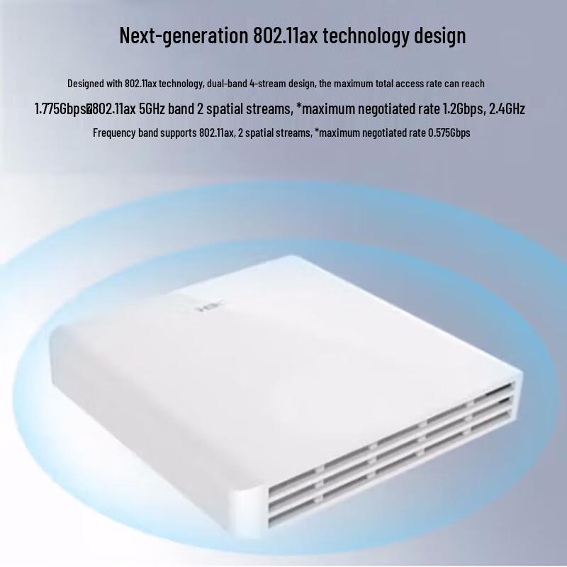 H3C EWP-WA6322H-LI-FIT Dual-Band WiFi 6 Indoor Panel AP