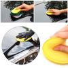 12Pcs Car Waxing Polish Sponges 10cm Car Detailing Wax Applicator Pads Round Pocket Microfiber  Sponges Car Cleaning