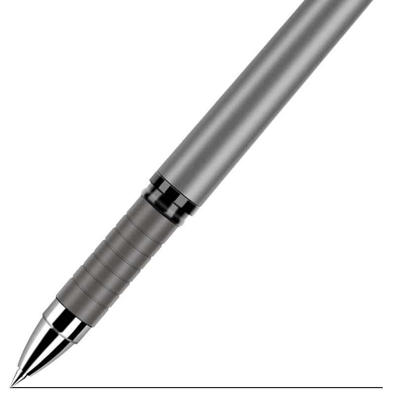 Deli S26 0.7mm Black Bullet Tip Gel Pen