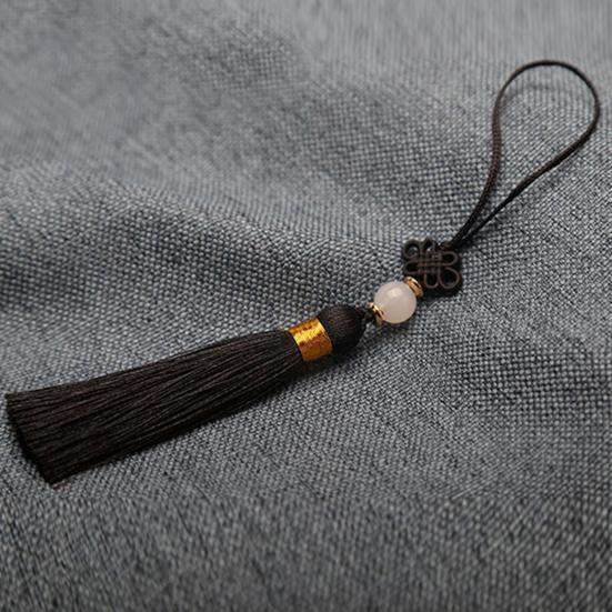 Подвески с кисточками и шнурком, моющиеся, цветные, удобные на ощупь, сделай сам, с кисточкой в китайском стиле