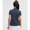 Lululemon Поло с коротким рукавом Quick Dry Прямой подол *Логотип Clbl