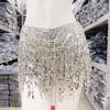 Sequined Tassel Skirt for Latin Dance & Stage Performance - Women's DS Costume with Shorts