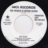 7-дюймовая пластинка JOE HIGGS World Is Upside Down MCA40090PROMO MCA Records 1973 США Регги Ска Даб Б/у