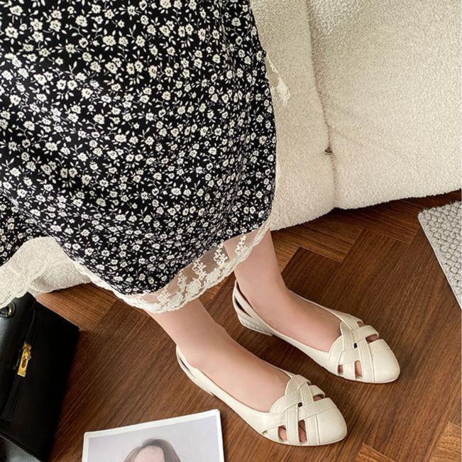 Тапочки Baotou женские модные летние домашние нескользящие босоножки на танкетке с рыбьим ртом для мам, женская обувь