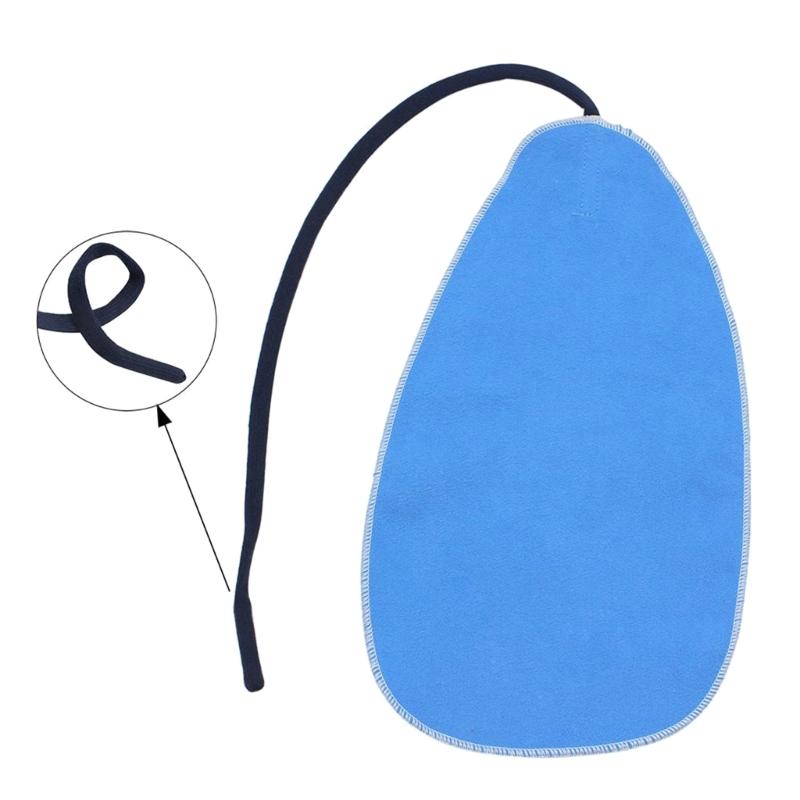 Saxophone Cleaning Cloth Durable Pull Through Cloth Soft Rag Sax Cleaning Tool for Flute and Wind & Woodwind Instrument