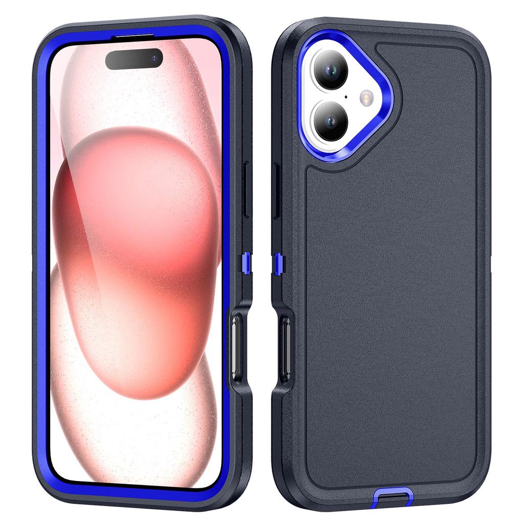 Для iPhone 16 Чехол ПК+Силикон+ЭВА Защита военного класса Чехол для телефона