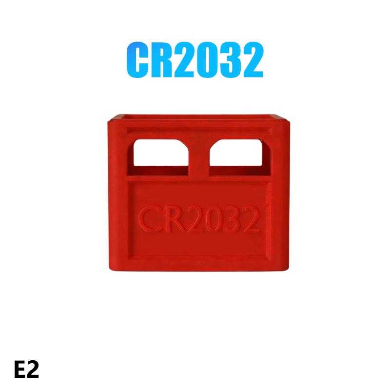 Коробка для хранения батареек Aaa/Aa/9V/Cr2032/Cr2025, штабелируемый органайзер для батареек, декоративный держатель для батареек, коробка для хранения для дома, офиса