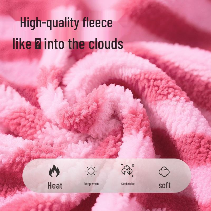 Плюшевая кровать для кошек и собак «Четыре сезона» - Уютная, нескользящая, диван с приподнятыми полосками для осени и зимы