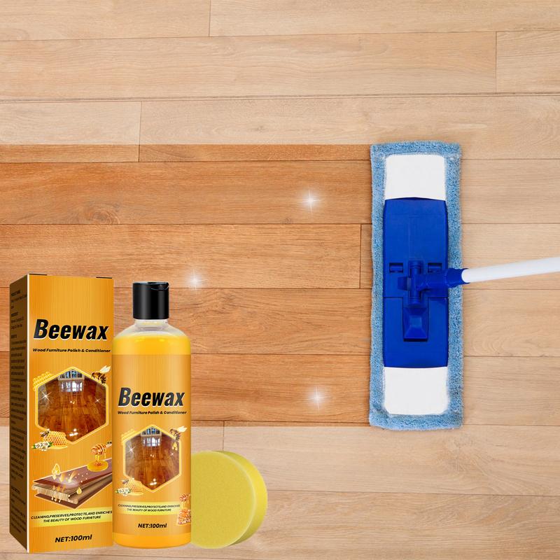 100 мл Полироль для дерева Приправа для дерева Пчелиный воск Приправа Пчелиный воск Полировщик Уход Обслуживание Пчелиный воск Воск для защиты деревянных полов