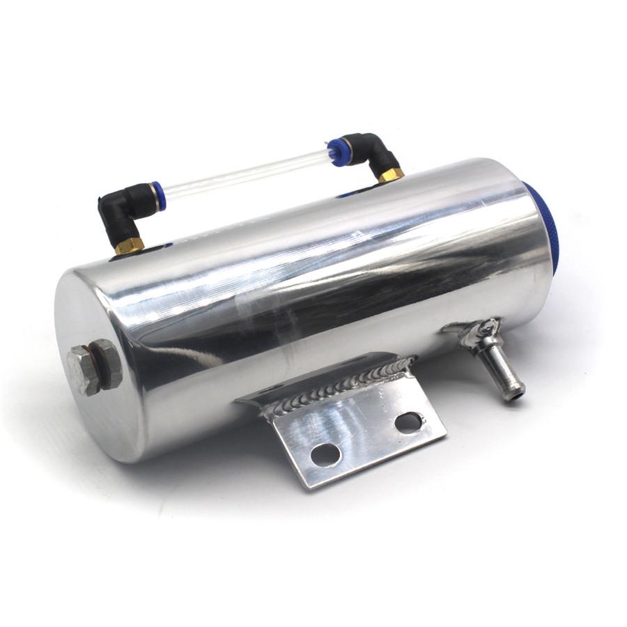Aluminum Overflow Coolant Tank Reservoir Cooling Radiator Water 500ml Catch