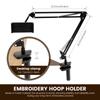Подставка для вышивания Регулируемый держатель для пялец Металлическая рама для вышивания крестом Настольная подставка для проектов вышивки иглой Планшет