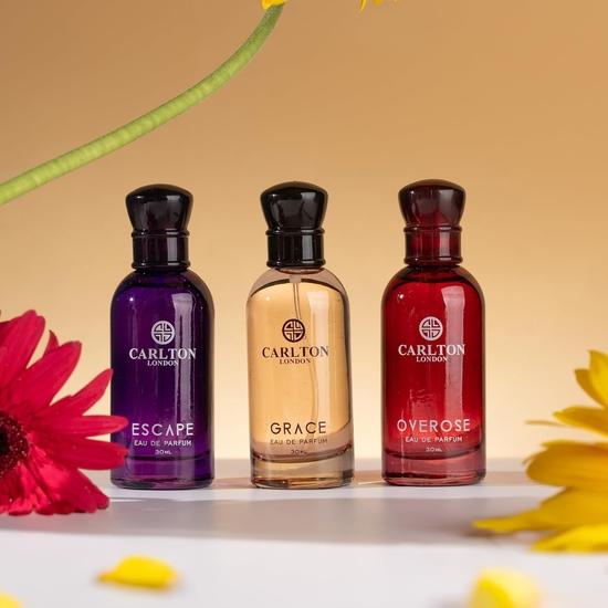 Carlton London Women Paradise Gift Set II Long Lasting and Premium Fragrance Boosts Self Confidence II Scent of Jasmine Sandalwood and White Musk