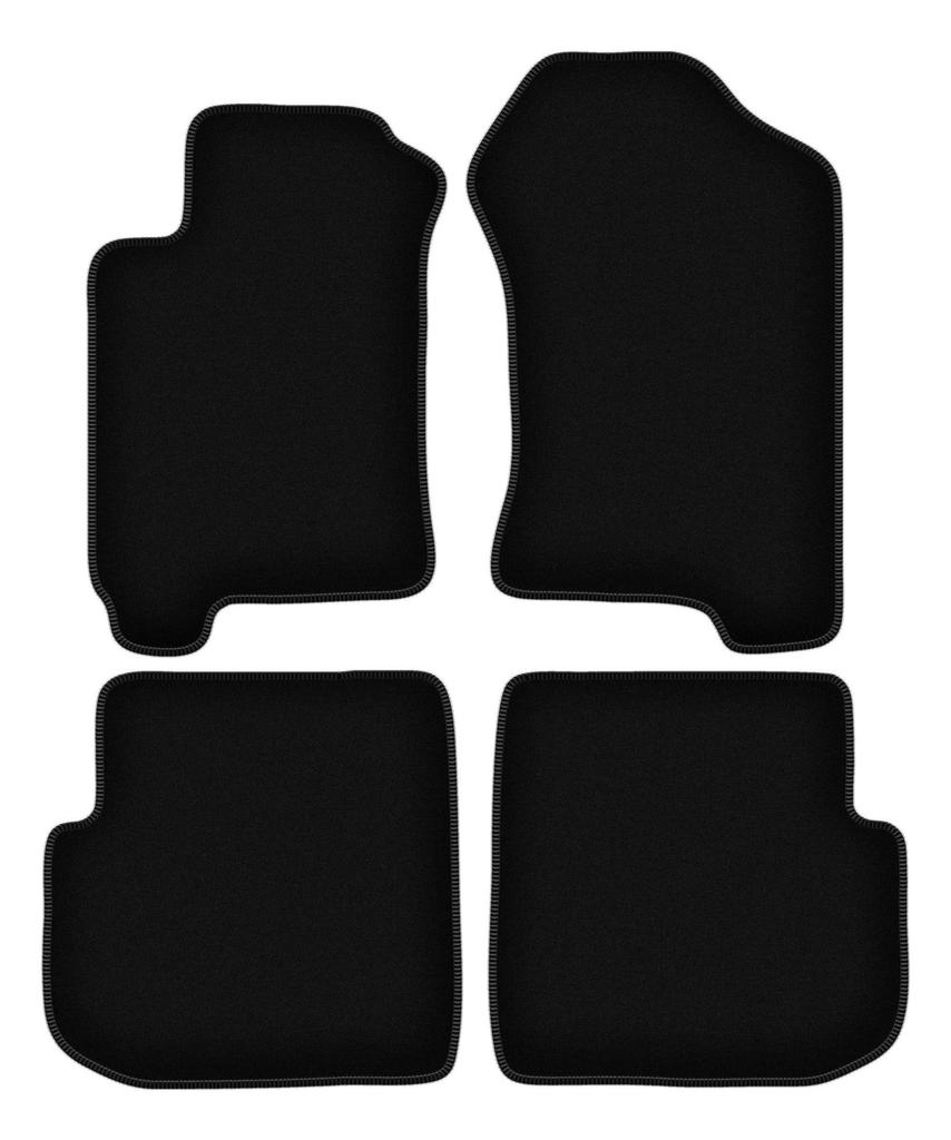 BASIC black velour floor mats for: Subaru Forester I crossover (1997-2002)