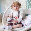28 Inch Huge Size Reborn Baby Dolls Liam Cosplay Girl Soft Cloth Body Simulation Doll Handmade 3D Painted Skin Baby Dolls for Kids Age 3+ Playmate Toy