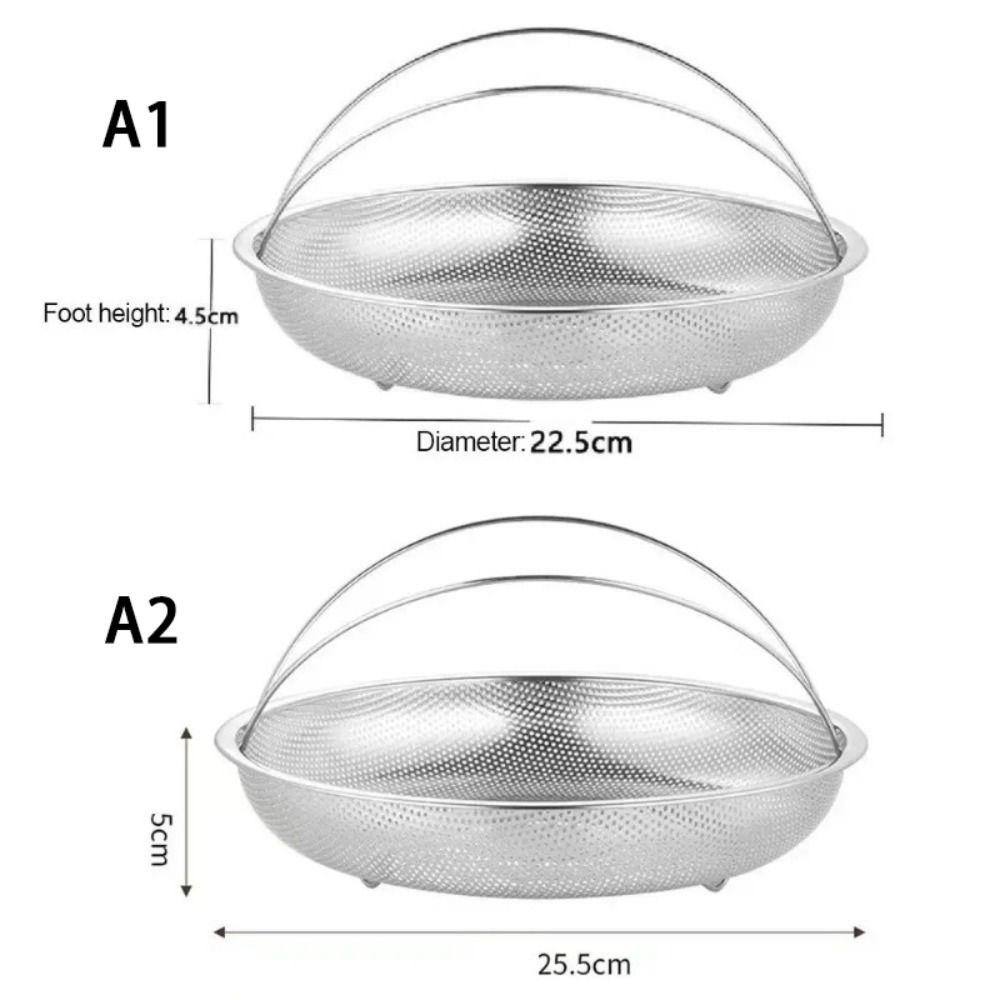 С ручкой пароварка складная корзина для слива для приготовления на пару риса булочек пельменей пароварочный поддон посуда