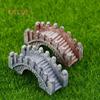 2 Pcs Miniature Ornaments Retro Arch Bridge Fish Tank Aquarium Micro Landscape