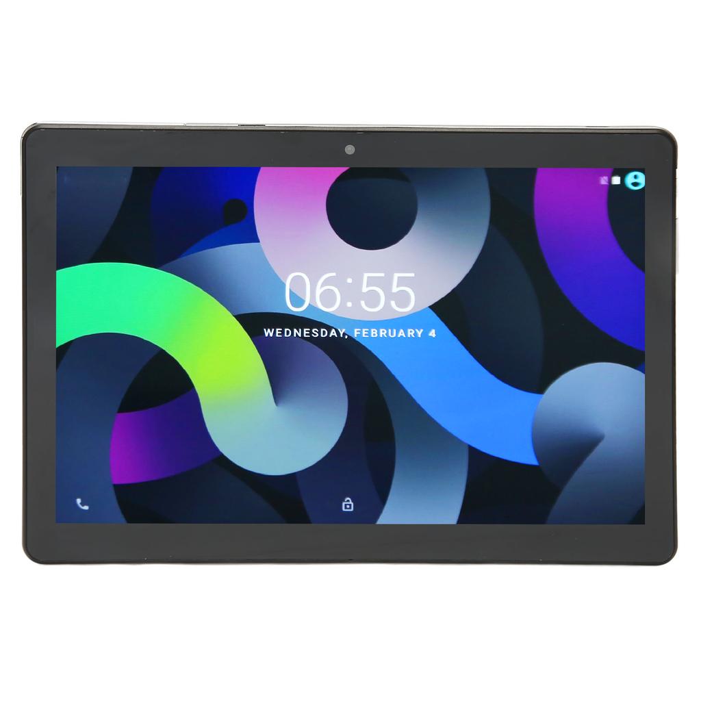 2 In 1 Tablet 10.1in FHD 4GB RAM 64GB ROM Dual Camera 8800mAh Office Tablet with Keyboard Mouse