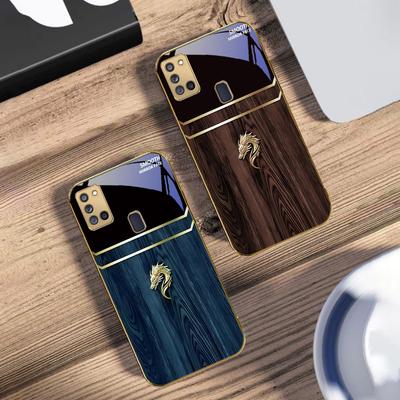 Блестящий золотой дракон Для Samsung A 31 32 A33 A34 35 14 A15 13 16 25 26 50 52 53 54 55 56 70 71 72 73 Золотой стеклянный чехол для телефона