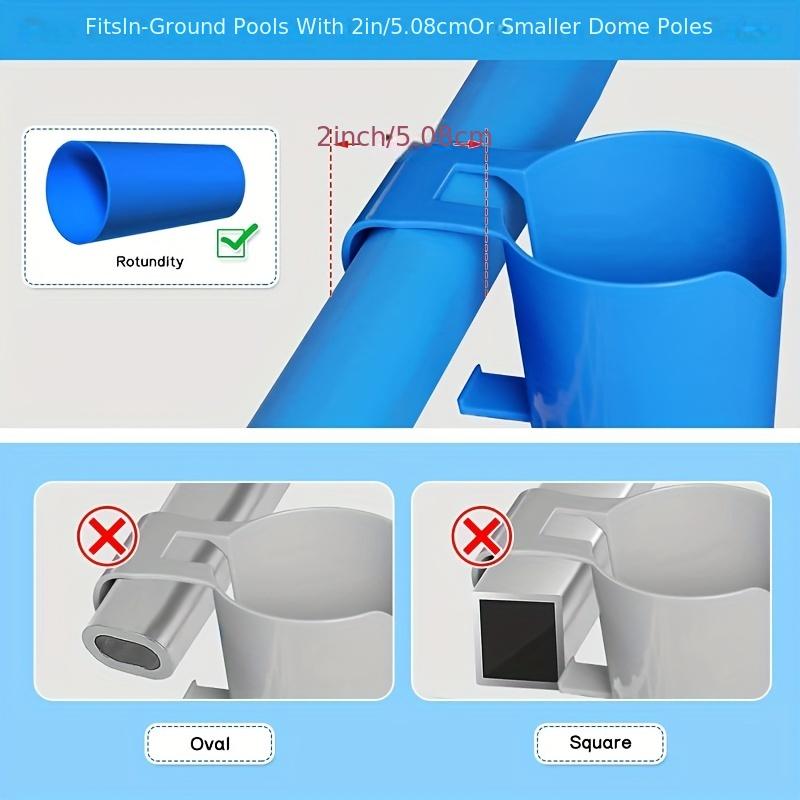 Подстаканники для бассейна для надземных бассейнов Подстаканник для бассейна для освежающих напитков Бутылка для круглого верхнего бортика Простой в использовании