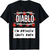 Группа ХОТНЫЕ СОУСЫ Костюмы на Хэллоуин Футболка с соусом Taco DIABLO Унисекс Футболка