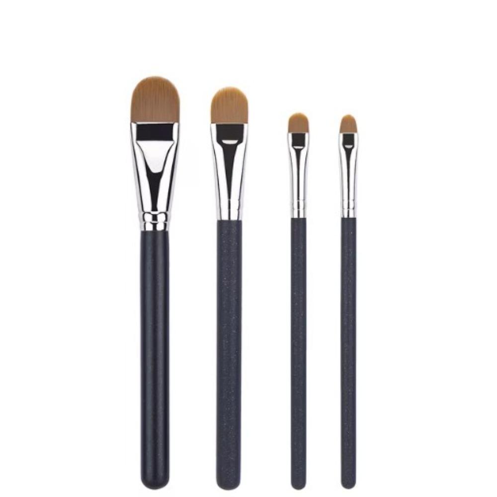 4 Types Sizes Makeup Brush Professional Make-up Tool High Quality Foundation Concealer Brush