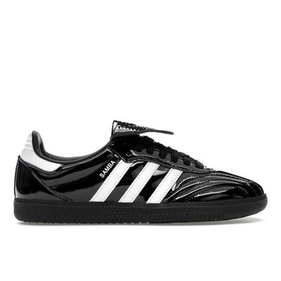 Пакет лакированной кожи Samba LT - Черные женские кроссовки Core-Black Footwear-White JI2707