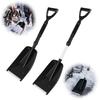 Car Ice Scraper Snow Shovel with Extendable Handle, for SUV Broom Truck Windshield, Scratch-Free Large Pivot Head Removal Tool Vehicle