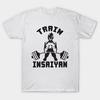 Футболка женская Train Insaiyan Harajuku Print Kawaii футболка летняя женская футболка с коротким рукавом топ футболка