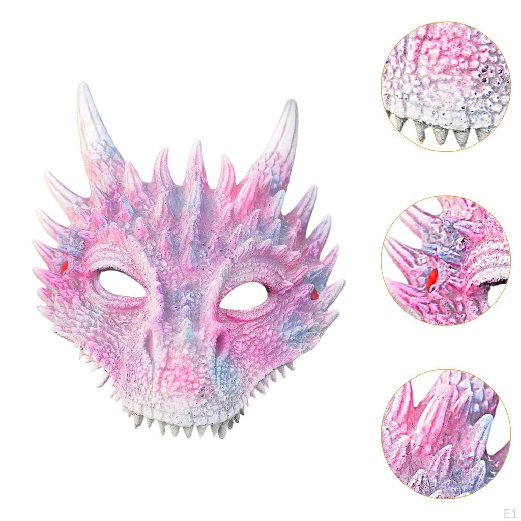 3D маска дракона косплей костюм полное лицо для вечеринки фестиваль ролевые игры