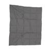 USB Heated Blanket Dark Grey 3 Temp Modes 52x43in Soft Chinlon Multi Purpose Portable Heated Blanket