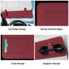 WAZJ3 Car Sunshade Extension Board Multi-functional Extended Storage Panel For Alfa Romeo 156 159 147 4C 8C 166 Giulia Giulietta Mito