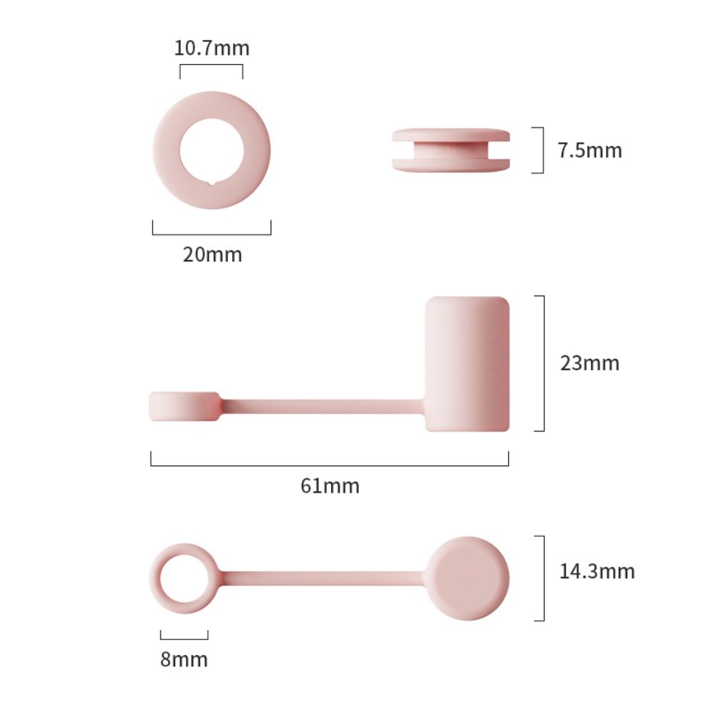 Splash Proof Silicone Straw Tips Cover Reusable Dust Proof Plugs Protector Bow Straw Cover Cap Durable for Yeti/ Cup 40oz/ 30oz