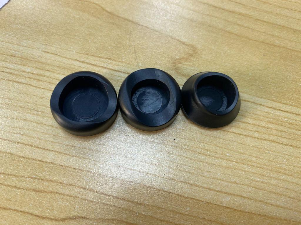 Черный упор для большого пальца саксофона (леворукий) - Пластиковый аксессуар для ремонта