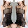 Plus Size Sexy Xxxxl Fishnet Bodysuit Costume Women Bodystocking Lingerie for Woman Underwear Body Suit Open Bra Transparent