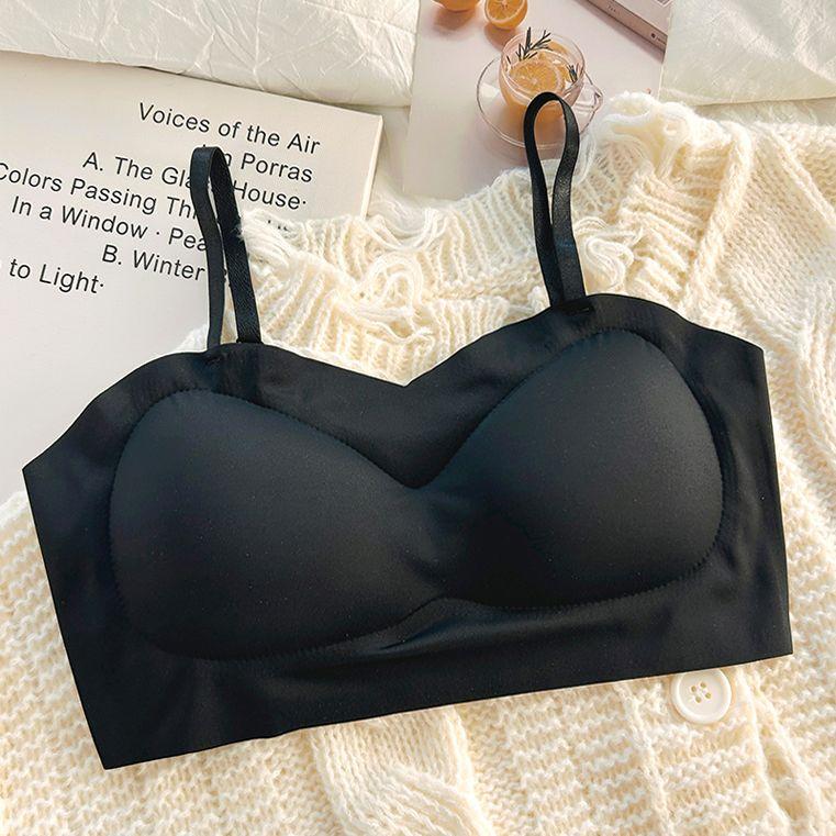 Ice Sick Bras Trackless Soft Push Up Bras Sexy Women Underwear