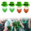 ST. Patrick's Day Hat Creative Top Hat ST Patrick's Day Hat with Beard for Party