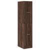 VidaXL Armoire apothicaire chêne marron 30x41x144,5 cm bois ingénierie, coffre d'apothicaire, meuble d'apothicaire, coffre à 855175