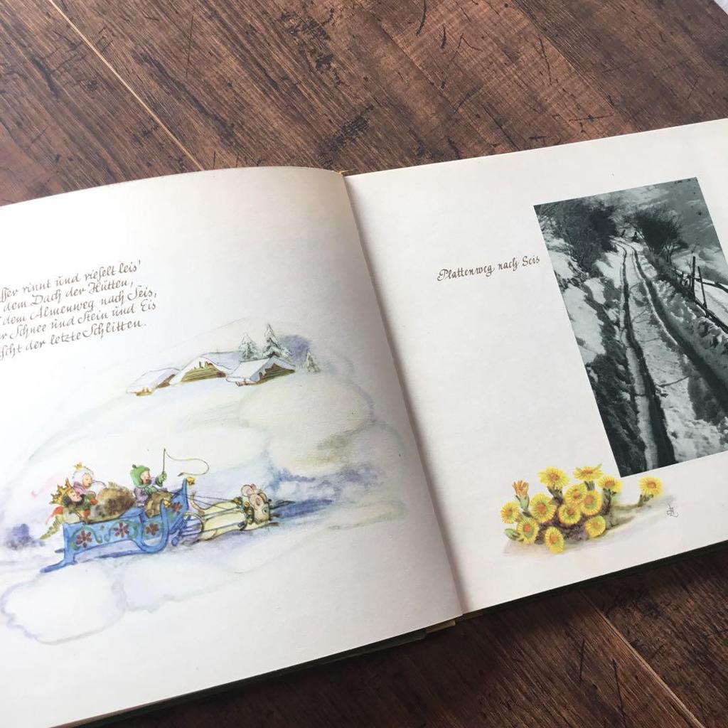 [Б/У] Иностранные книги, немецкие иллюстрированные книги, винтажные книги, ботанические