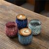 Kiln-Changed Ceramics Single Cup Jianzhan Master Cup Small Cup Concentrated Coffee Cup Tianmu Glaze Tea Cup