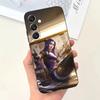 Игровой чехол для телефона Caitlyn A- Arcane L-Lol для Samsung S25,S24,S21,S22,S23,S30,Ultra,S20,Plus,Fe,Lite,Note,10,9,5G Черный