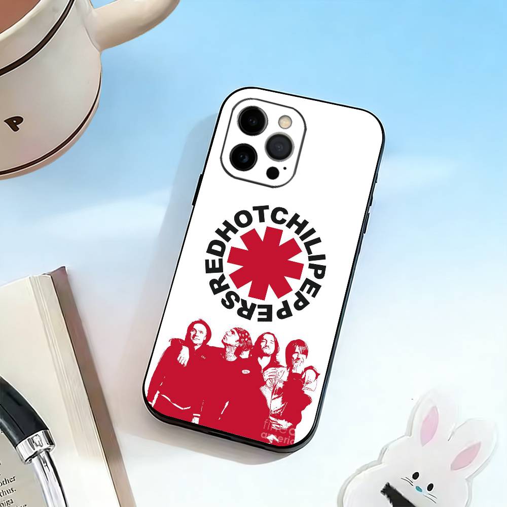 R-Red Hot Chili Peppers Чехол для телефона Силиконовый Мягкий Для IPhone 17 16 15 14 13 12 11 X XR Plus Pro Max Plus