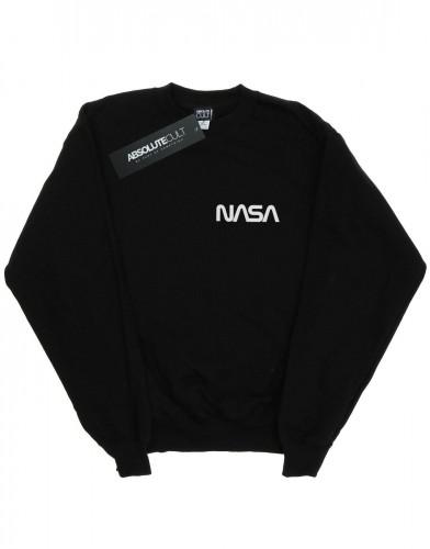 NASA Boys Modern Logo Chest Sweatshirt