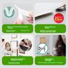 Magic Hook Picture Frame Hanger, No Drilling Required, Wall-Friendly Adhesive Hooks for Hanging Pictures, Medium Size, 3 Sets