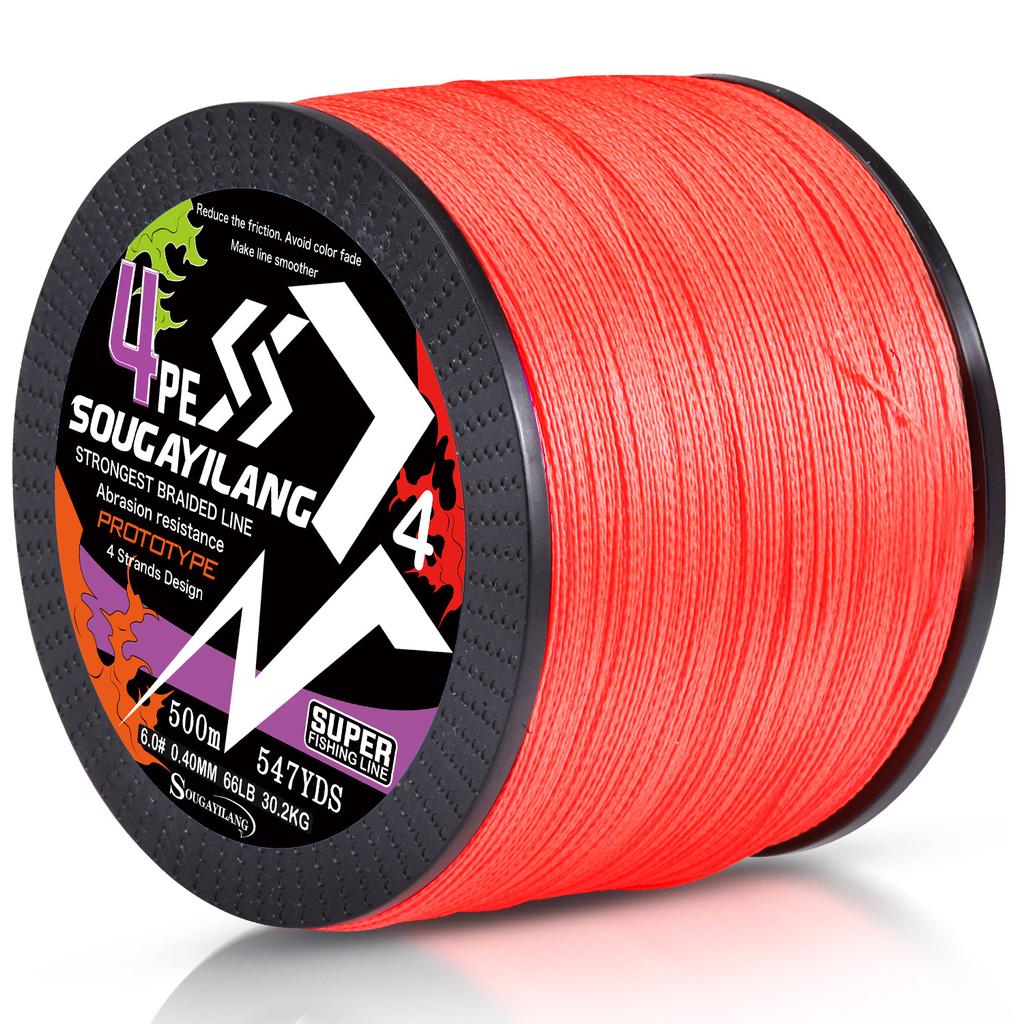SOUGAYILANG Fishing Line 100M PE Braided Fishing Line 4 Stands Fishing Line Strong PE Braided Fishing Fishing Lines
