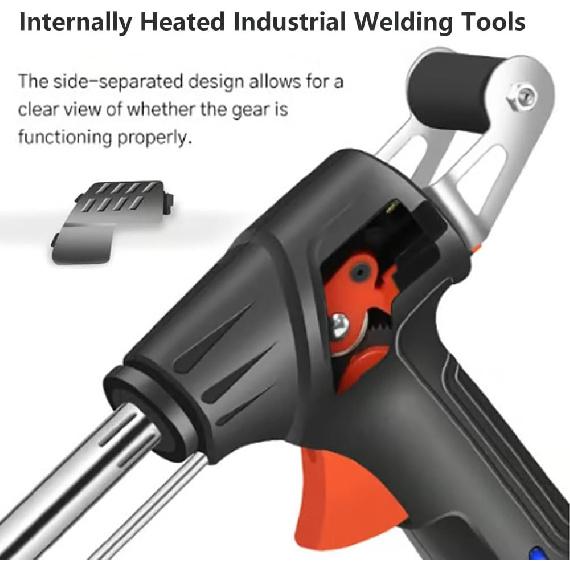 Комплект из пяти предметов для сварки Ayyecoeeye, универсальный сварочный пистолет Ayyecoeeye, промышленные лазерные сварочные инструменты с внутренним нагревом, поставляется с 1 рулоном запасной жести