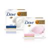 Мыло для ванны Dove Beauty, розовое/белое, 100 г, 1 шт.