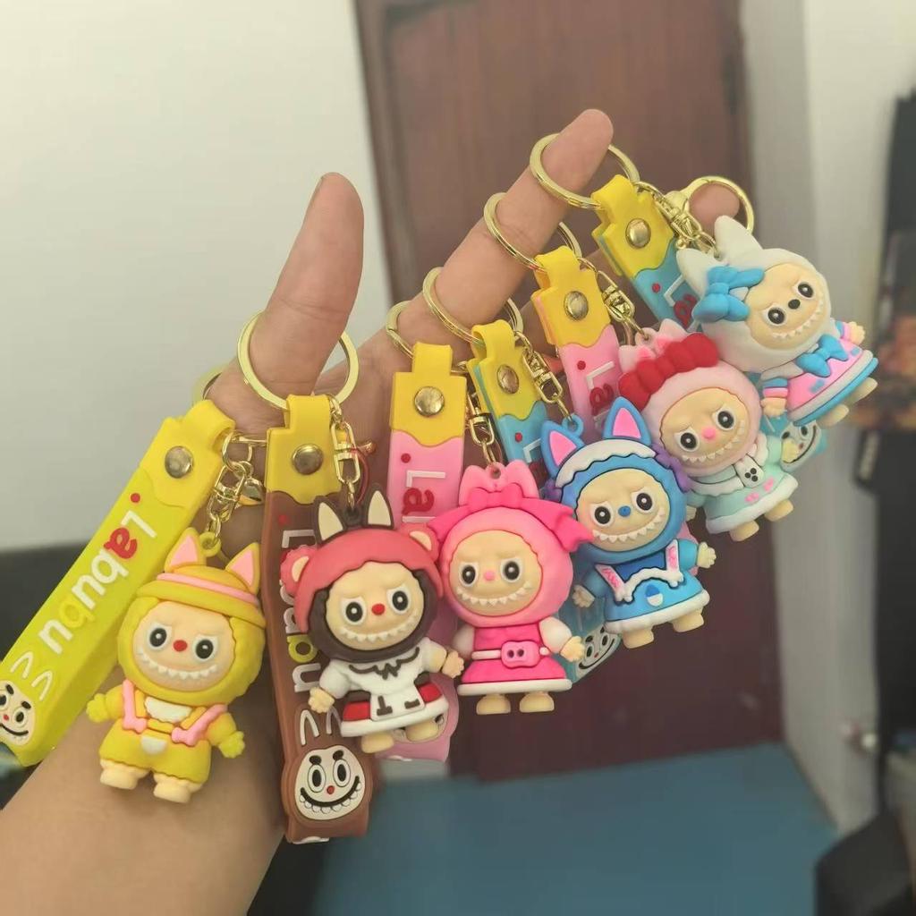 1 шт. Брелок-подвеска в виде овечки для пары, подвеска для ключей от машины или сумки