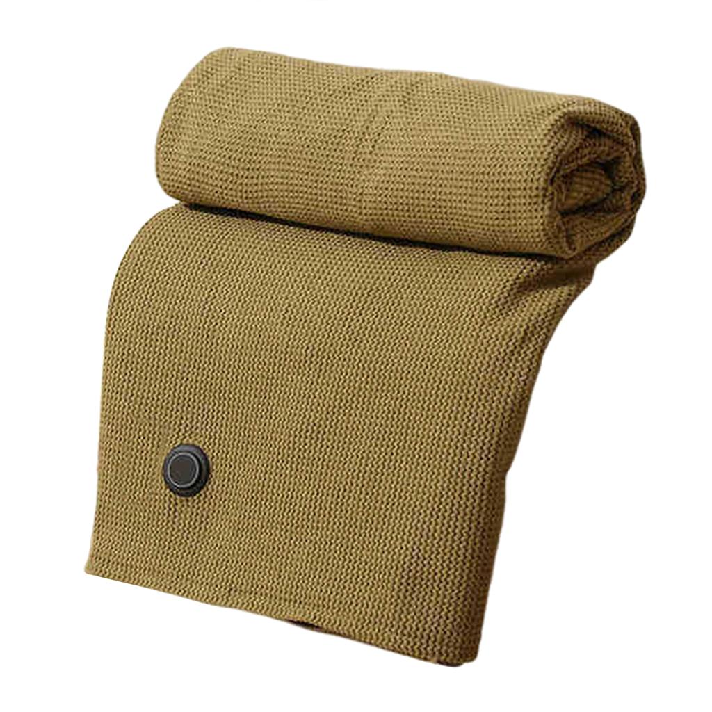 Portable Heated Shawl,Heated Shawl Wraps For Women Ultra Cozy Washable Throw Blanket Warmth Products For Traveling 150x80cm