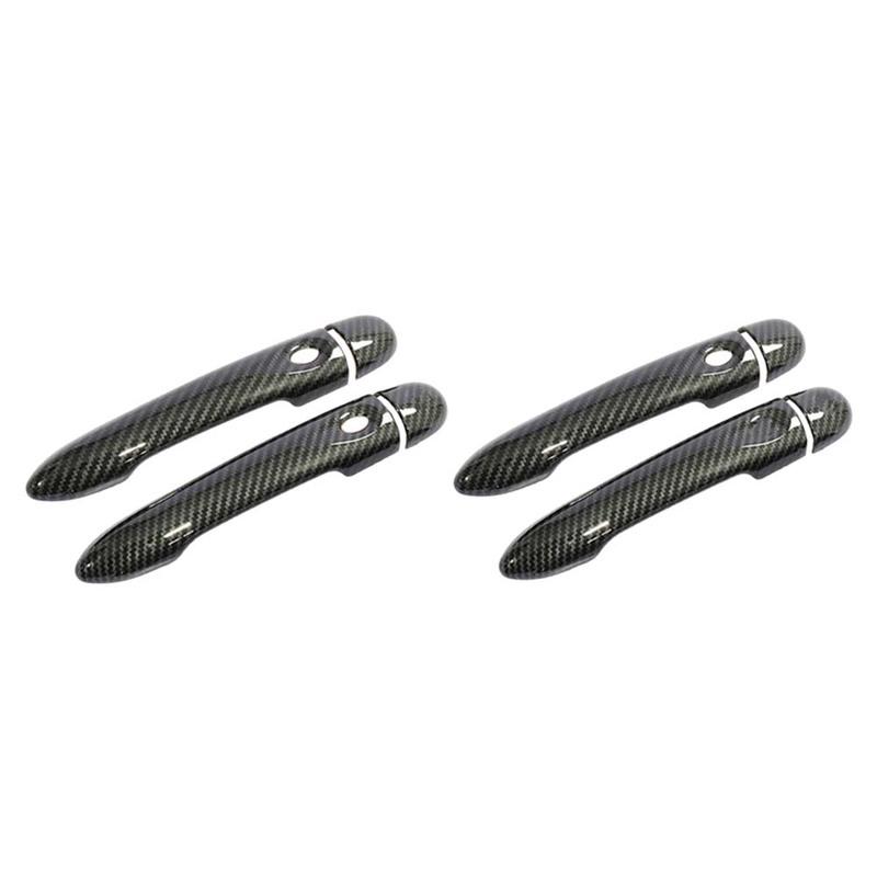 Car Decoration Door Handle Cover For Renault Clio IV Clio 4 Lutecia 2012- Cars Accessories Styling Upgrade Modify A Car