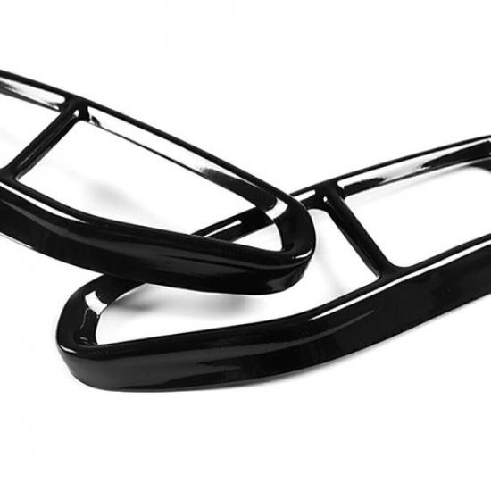 Tail Muffler Exhaust Pipe Output Cover Trim For BMW 7 Series G11 G12 -